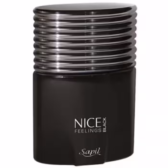 ادو تویلت مردانه ساپیل مدل نایس فیلینگز بلک با رایحه گرم و تند حجم 75 میلی لیتر