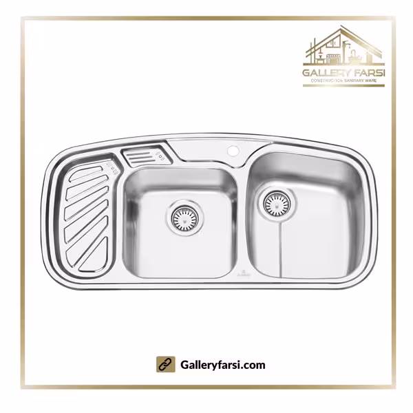 سینک پرنیان استیل توکار مدل PS-1205