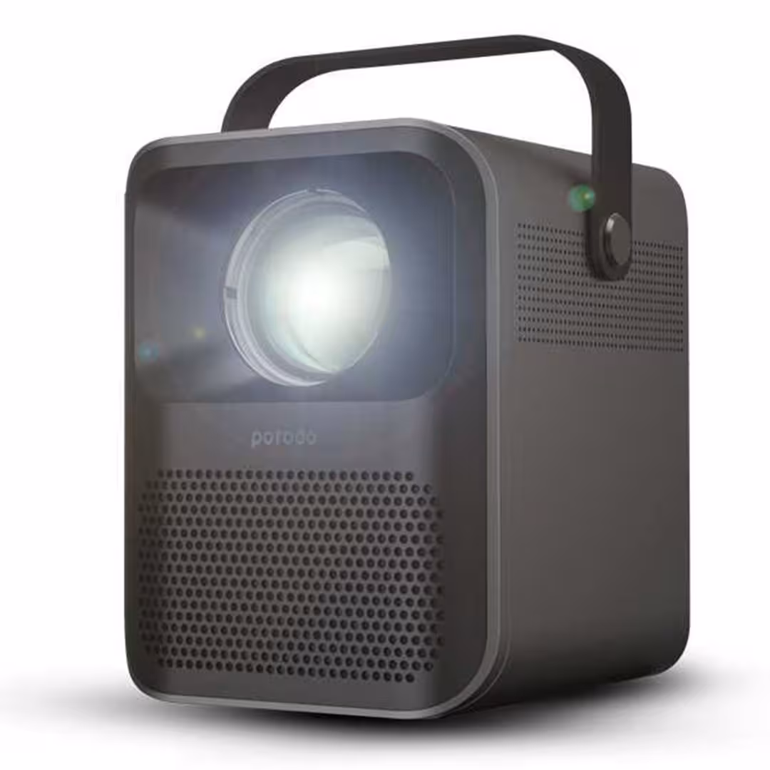 ویدئو پروژکتور قابل حمل پرودو Porodo Full HD Portable Projector PD-HDPRJAN-BK