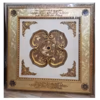 گل سقفی و دور لوستری پیش ساخته آی پارا طرح مربع 120در 120 سانتیمتر