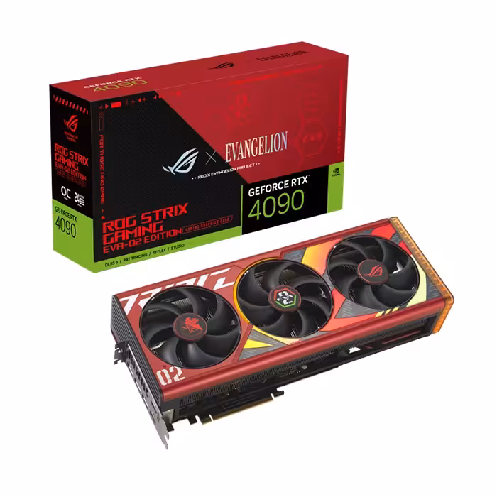 کارت گرافیک ایسوس ROG Strix GeForce RTX 4090 OC EVA-02 Edition 24GB