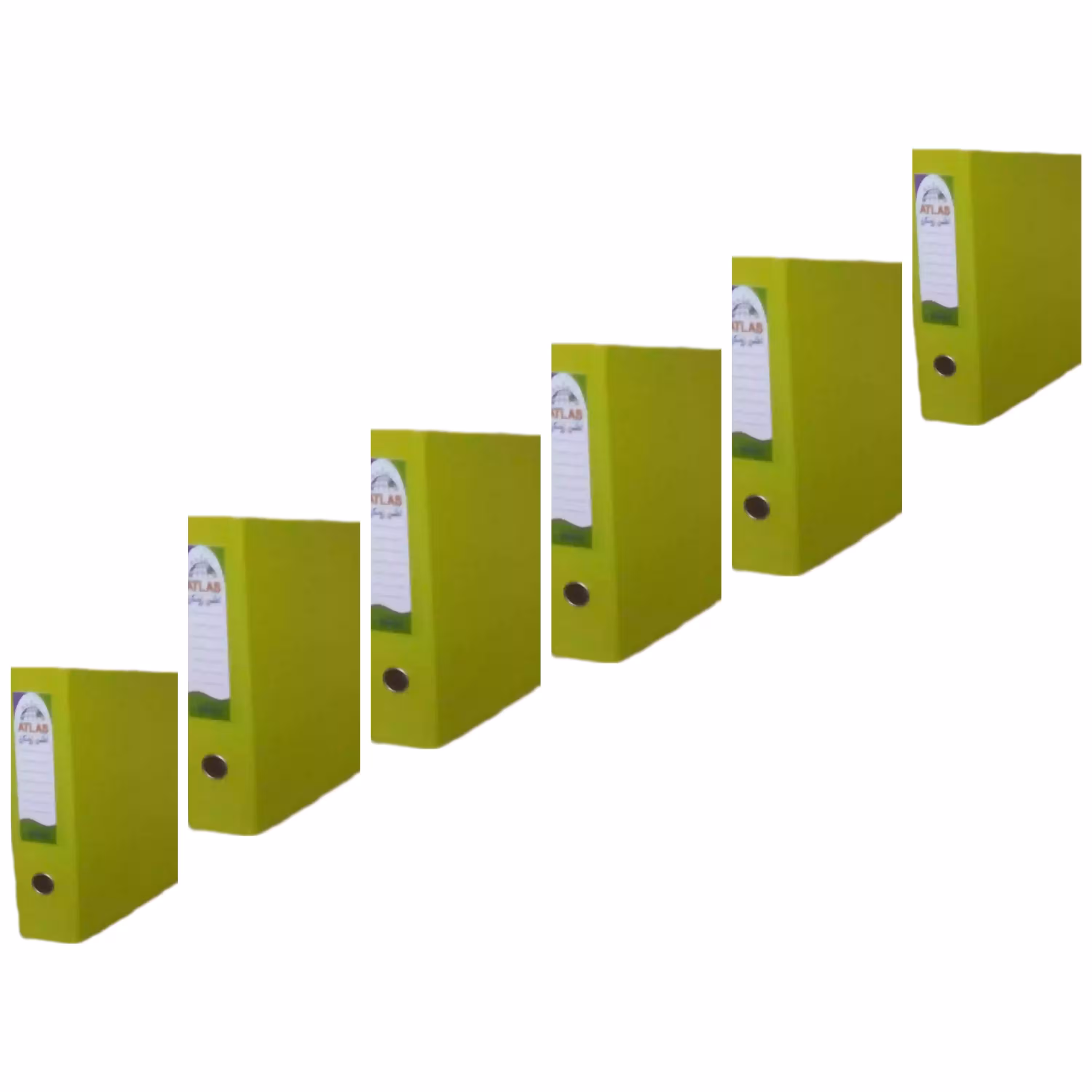 زونکن A4  سلفونی فانتزی سبز فسفری ( بسته 6 عددی)