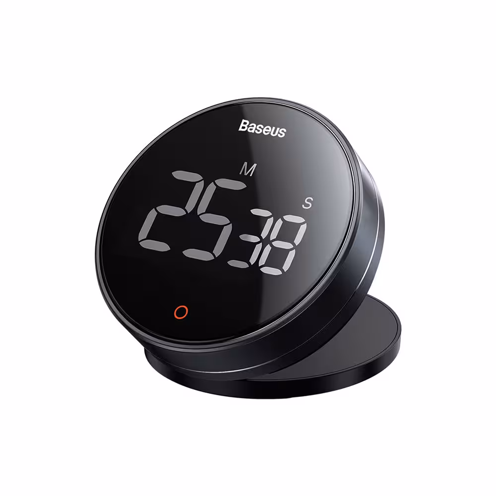 تایمر زنگ دار بیسوس Baseus Heyo Rotation Countdown Timer Pro YGH-5237 FMDS000013