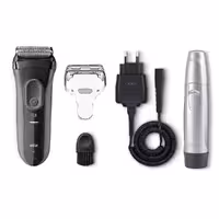 ماشین اصلاح موی صورت شارژی براون مدل 3000VS