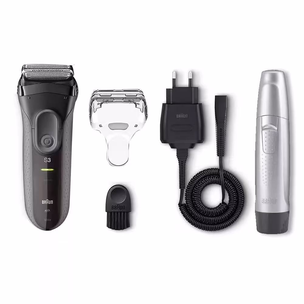 ماشین اصلاح موی صورت شارژی براون مدل 3000VS