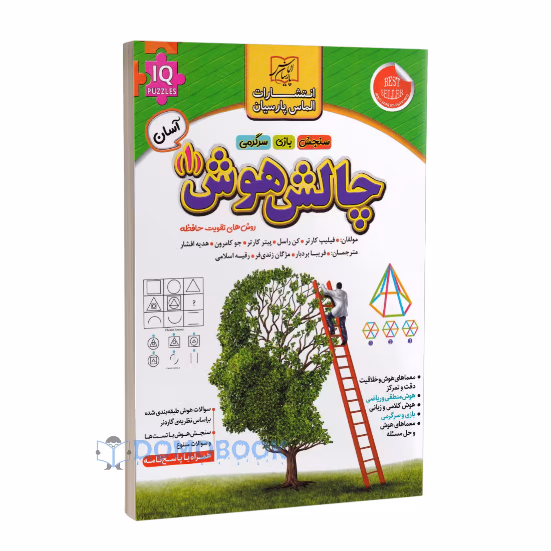 کتاب چالش هوش جلد اول سطح آسان انتشارات الماس پارسیان