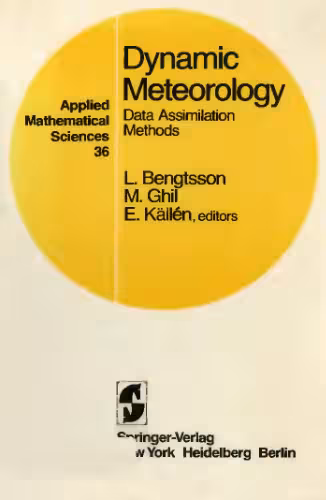 خرید و دانلود نسخه کامل کتاب Dynamic Meteorology: Data Assimilation Methods