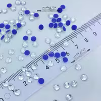 نگین حرارتی DMC سایز 20 ( نقره ای )  بسته  200 عددی