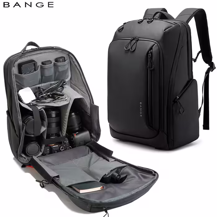 کوله‌ پشتی لپ‌ تاپ 14 اینچ و دوربین بنج (Bang) ضدآب مدل XJ325