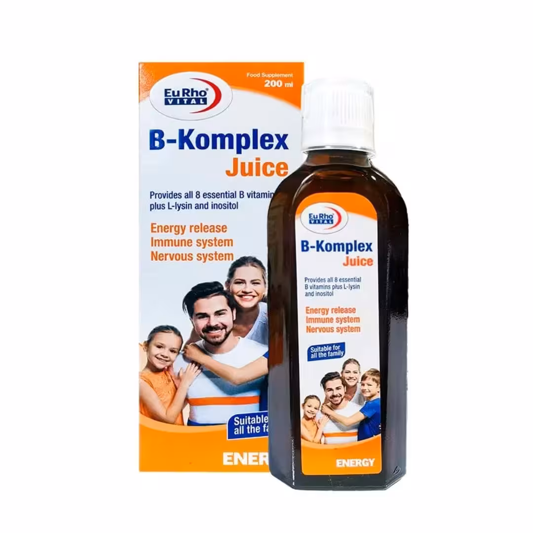 ویتامین ب کمپلکس جویس 200 میلی لیتر ( یوروویتال ) - شربت