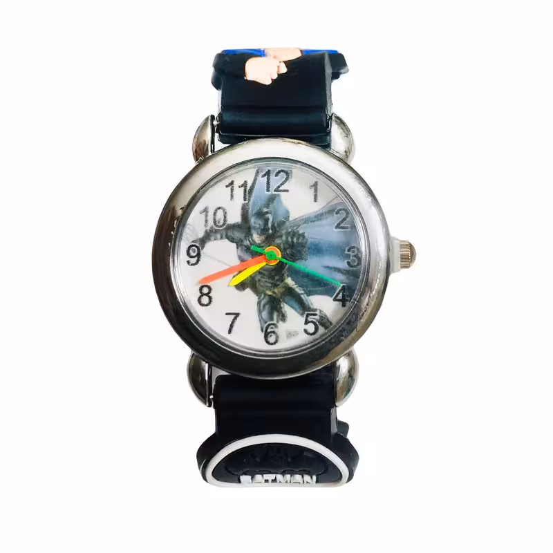 ساعت  مچی عقربه ای پسرانه مدل بتمن
