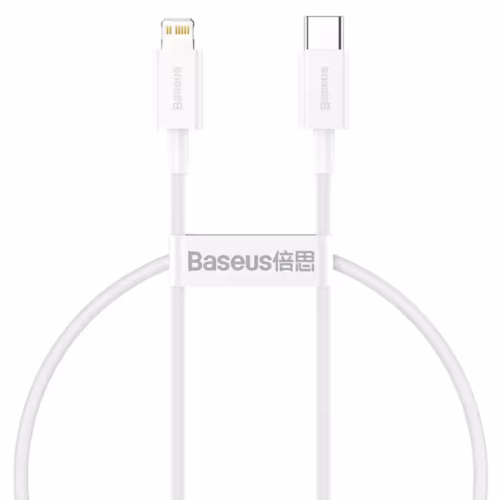 کابل کوتاه فست شارژ Baseus CATLYS Type-C to Lightning PD 20W 25cm