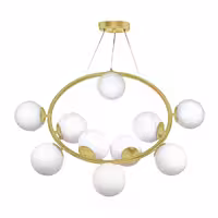 لوستر ده شعله چشمه نور مدل A1249/10