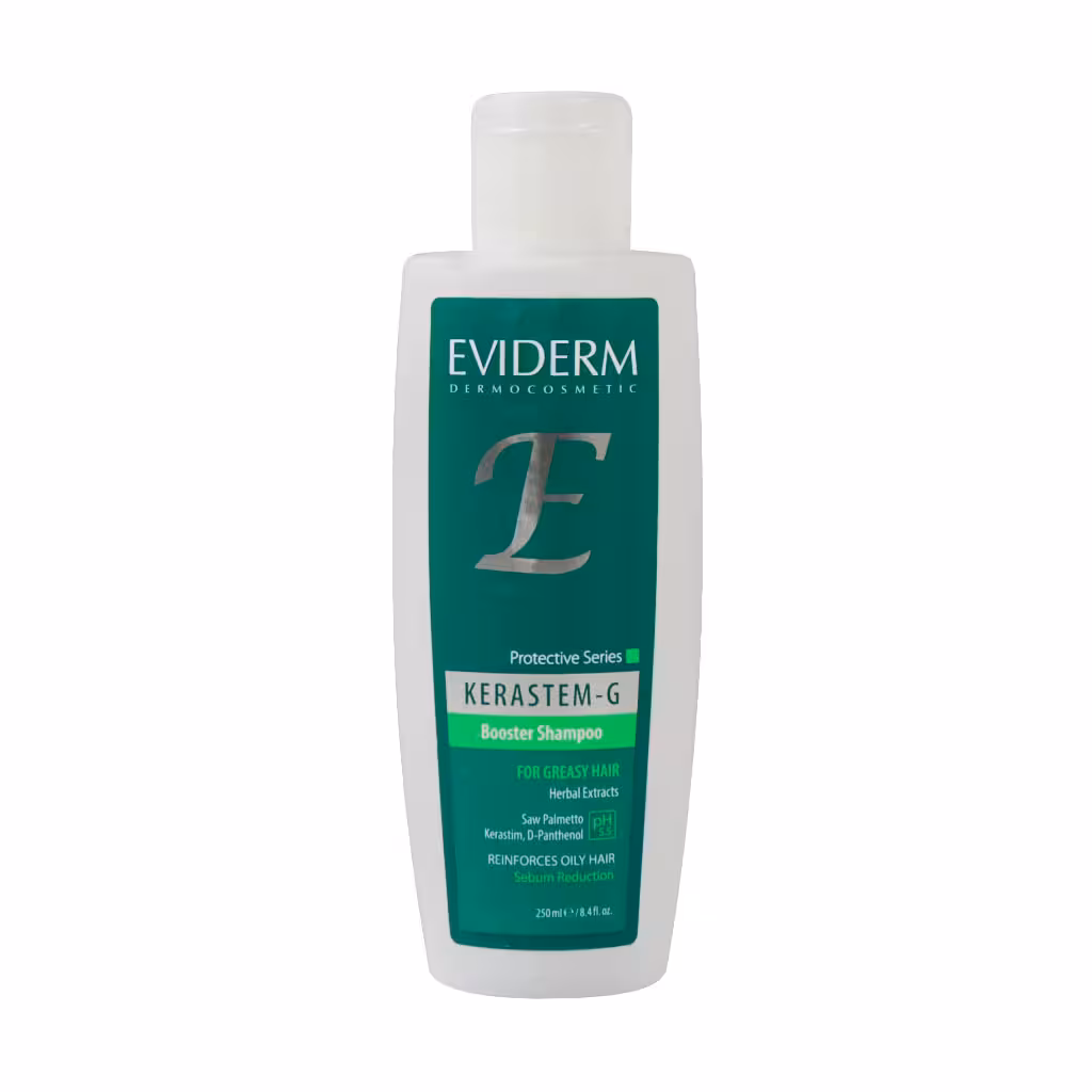شامپو کراستم جی مناسب موهای چرب 250 میلی لیتر اویدرم EVIDERM