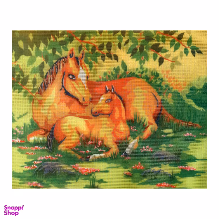 کوبلن طرح اسب کد LOS سایز 30×40 سانتی متر
