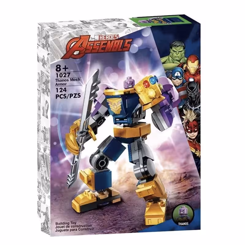 لگوی تانوس در زره مکانیکی مدل 1027