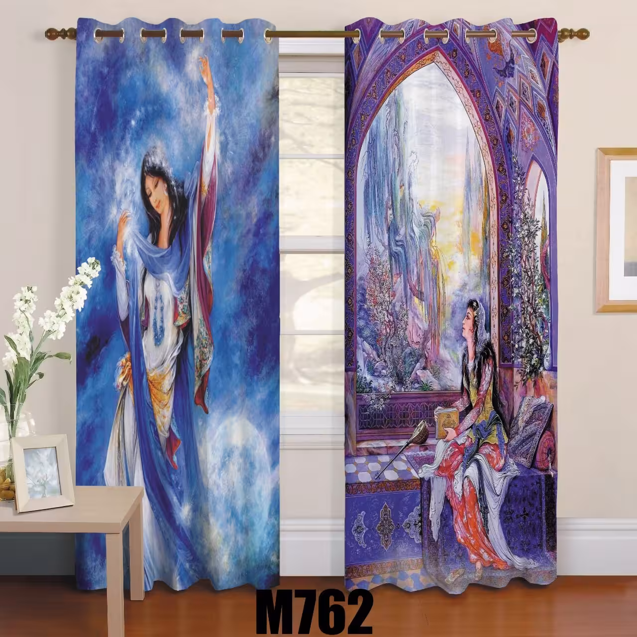 رو تختی یک نفره سه بعدی کد 762