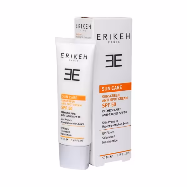 کرم ضد آفتاب و ضد لک اریکه SPF50 حجم 50 میلی لیتر