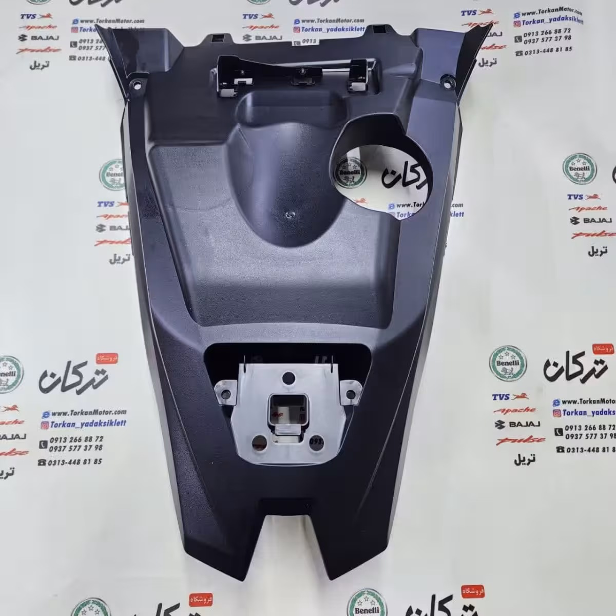 قاب ( شلگیر ) زیر باک روی تایر عقب طرح کلیک خارجی