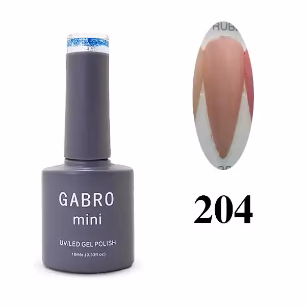 رابر بیس ناخن (لمینت) گابرو شماره 204
