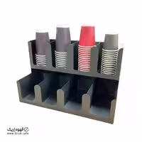استند لیوان کاغذی 8 خانه