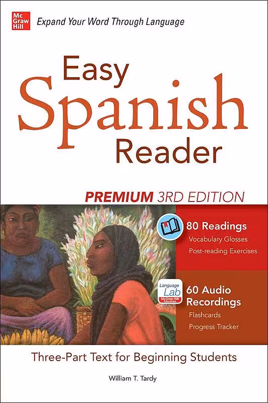 خرید کتاب ریدینگ اسپانیایی Easy Spanish Reader Premium Third Edition