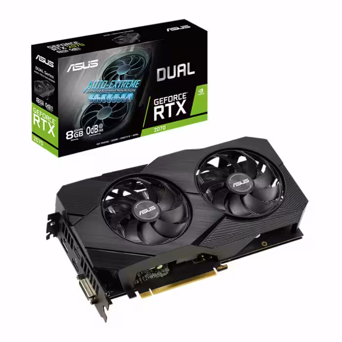 کارت گرافیک ایسوس DUAL RTX2070 8G EVO V2