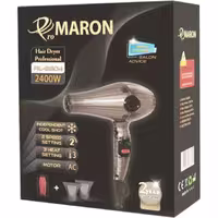 سشوار حرفه‌ای سالنی Promaron RL8804 | قدرت بالا، موتور AC، 2 سال گارانتی