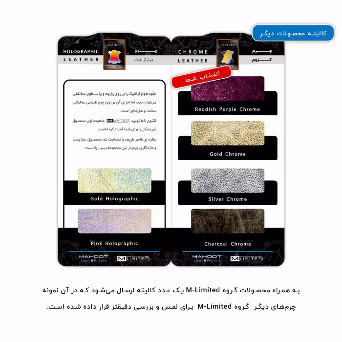 برچسب پوششی ماهوت مدل M-LIMITED-PR-Chrome مناسب برای گوشی موبایل سامسونگ Galaxy A01 Core بسته دو عددی