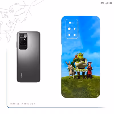 برچسب پوششی ماهوت مدل Shrek مناسب برای گوشی موبایل شیائومی Redmi 10 Prime