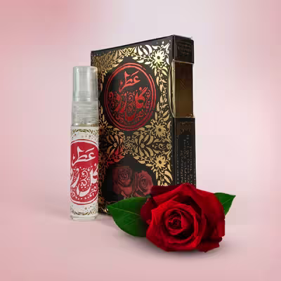 عطر جیبی طیبستان مدل گل رز حجم 5 میلی لیتر