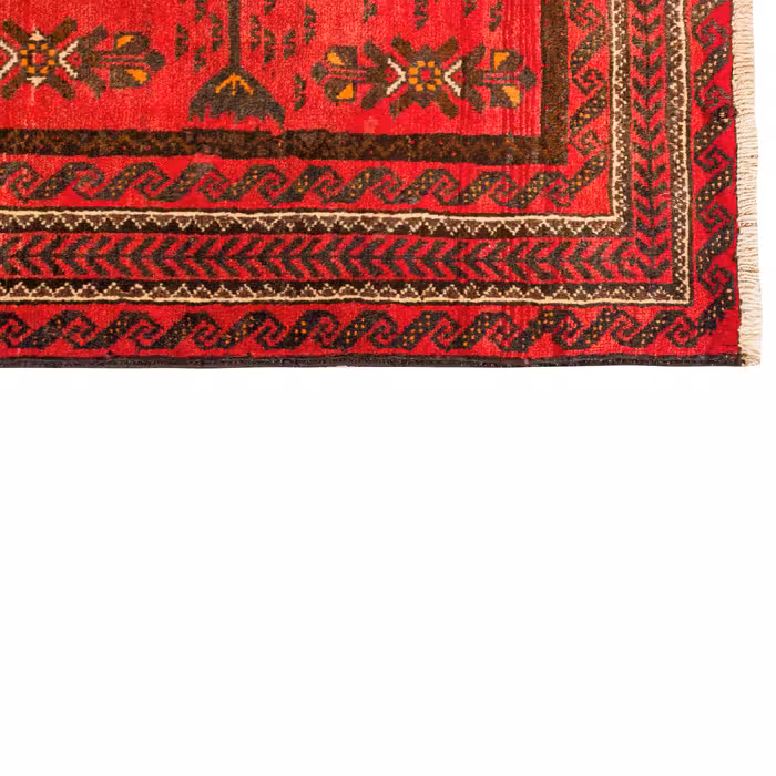 فرش دستبافت دو و نیم متری مدل نقشه بلوچ  کد 72.1011