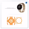 برچسب ماهوت طرح Matte-Orange مناسب برای ساعت هوشمند هوآوی Watch GT 3 42mm