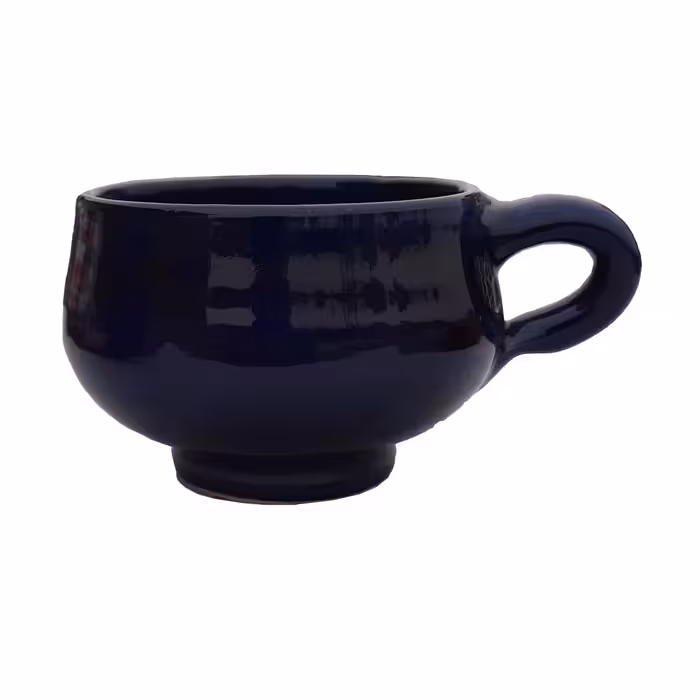 لیوان سفالی مدل تخت بسته 6 عددی