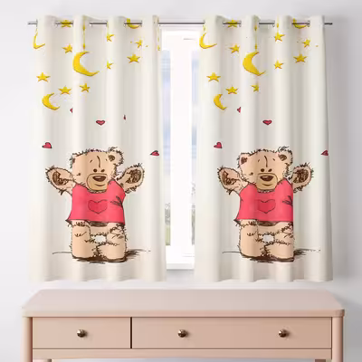 پرده مدل پانچی کد 7961 سایز 200x140 سانتی متر