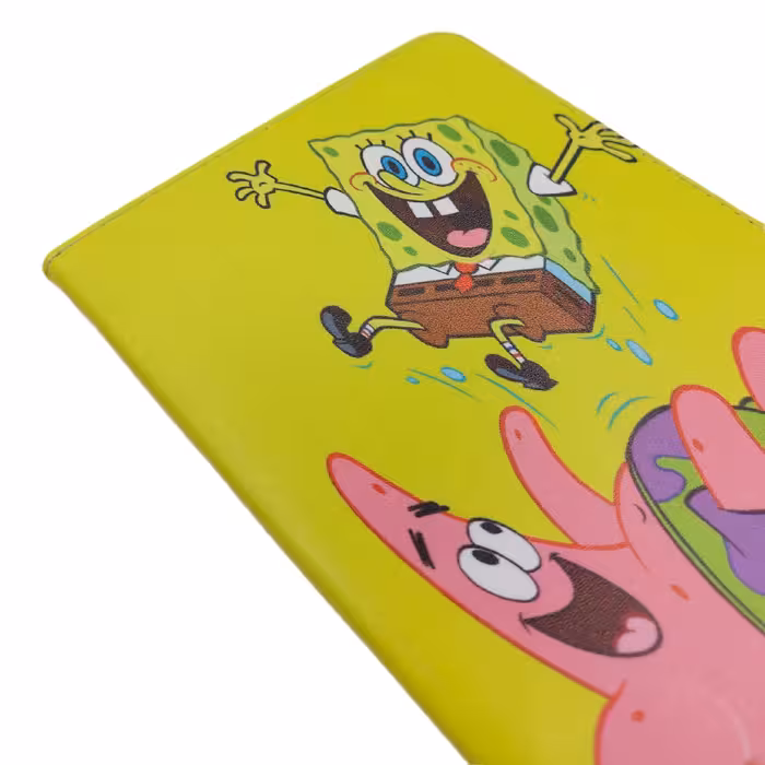 کیف کلاسوری مدل باب اسفنجی مناسب برای تبلت سامسونگ Galaxy Tab S6 Lite P610 / P615