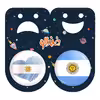 پیکسل خندالو مدل تیم ملی آرژانتین کد 21311976 مجموعه 2 عددی