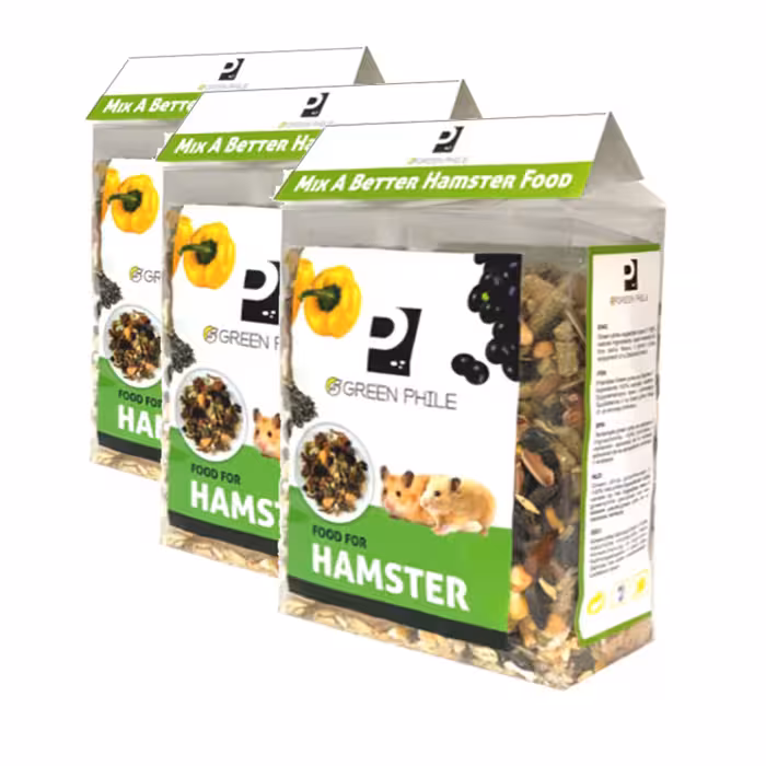 غذای همستر گرین فیل مدل HF2020 وزن 4000 گرم بسته 2 عددی