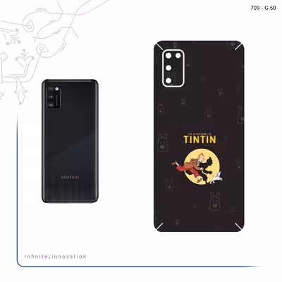 برچسب پوششی ماهوت مدل Tintin مناسب برای گوشی موبایل سامسونگ Galaxy A41