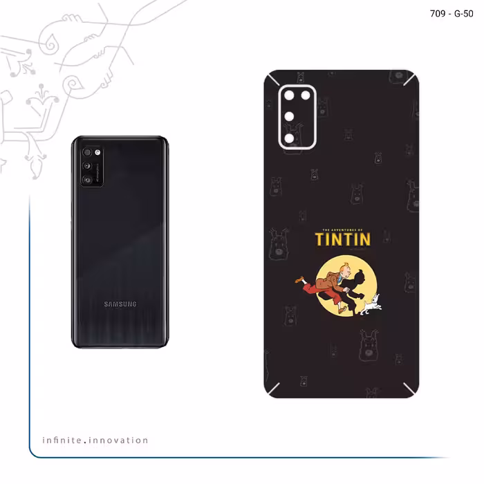 برچسب پوششی ماهوت مدل Tintin مناسب برای گوشی موبایل سامسونگ Galaxy A41