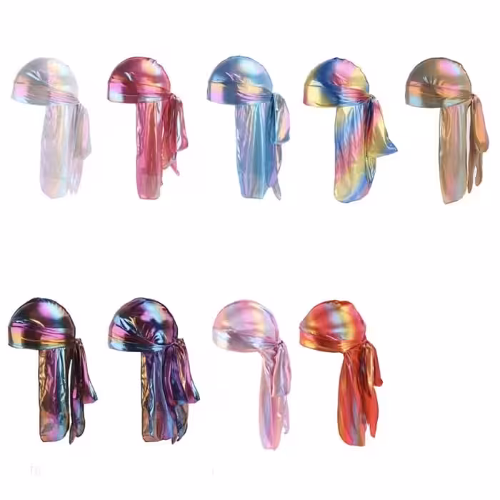 دستمال سر و گردن مدل دورگ ابریشم هولوگرامی