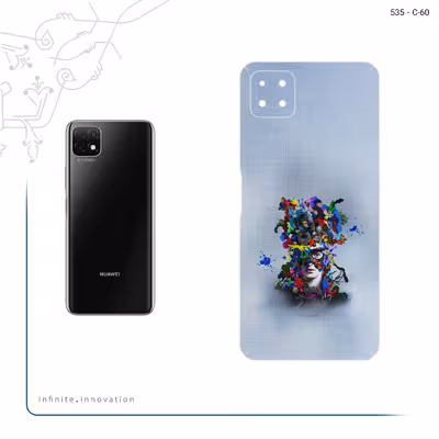 برچسب پوششی ماهوت مدل Collage of surreal Portrait of Women 4 مناسب برای گوشی موبایل هوآوی Nova Y60