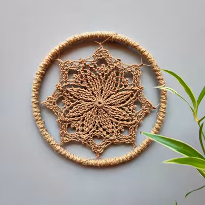 دیوارکوب بافتنی مدل دریم کچر کد R04 مجموعه 3 عددی