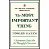 کتاب The Most Important Thing اثر Howard Marks انتشارات HarperCollins India