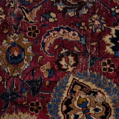 فرش دستباف چهار متری برند ساده کارپت مدل وینتیج