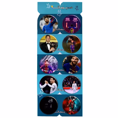 پیکسل پرمانه طرح مسی کد pmg.7456 مجموعه 10 عددی