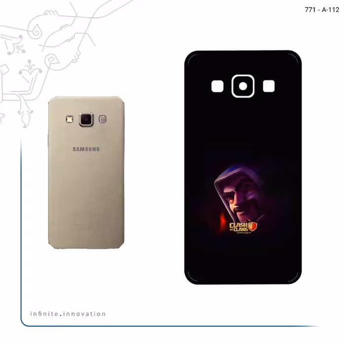 برچسب پوششی ماهوت مدل Clash of Clans Game Series مناسب برای گوشی موبایل سامسونگ Galaxy A3
