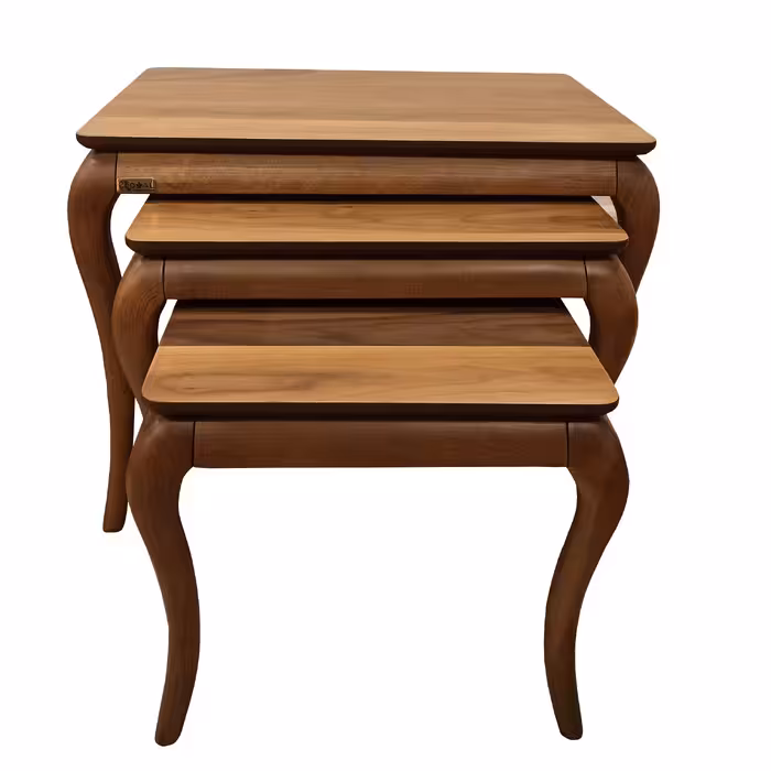 میز عسلی ررویال.سی.او مدل آکاژو 433 مجموعه 3 عددی