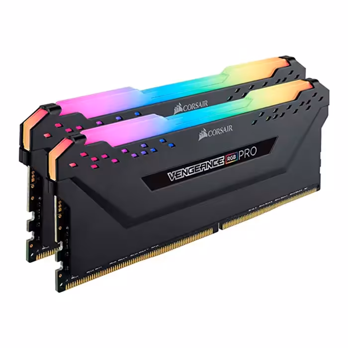رم دسکتاپ DDR4 دو کاناله 3200 مگاهرتز CL16 کورسیر مدل VENGEANCE RGB PRO ظرفیت 64 گیگابایت