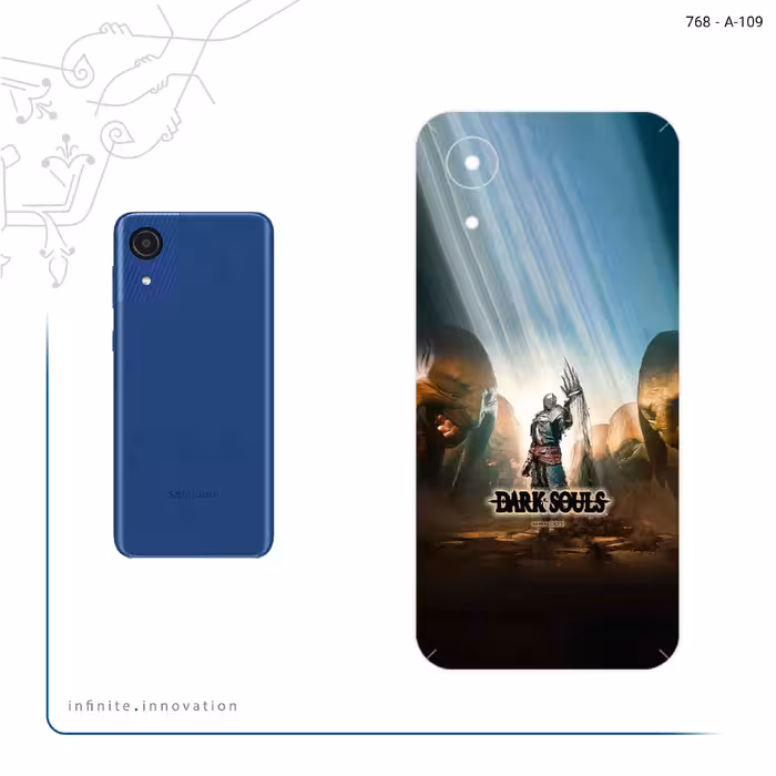 برچسب پوششی ماهوت مدل Dark Souls Game Series مناسب برای گوشی موبایل سامسونگ Galaxy A03 Core